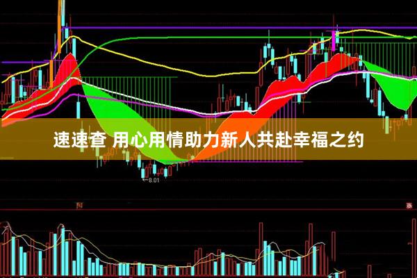 速速查 用心用情助力新人共赴幸福之约